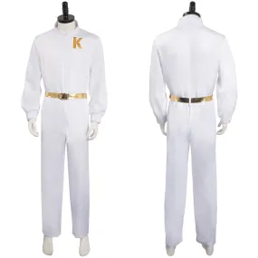 2023 Ken White Dancing Suit Halloween Carnival Cosplay Costume