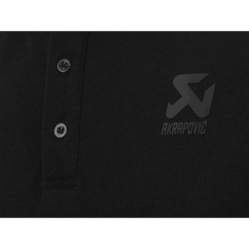 AKRAPOVIC 802132 Polo Corpo Black Men M