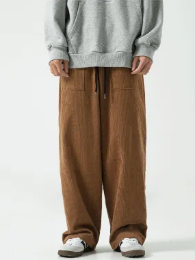 AlanBalen® - Embroidered Corduroy Pants