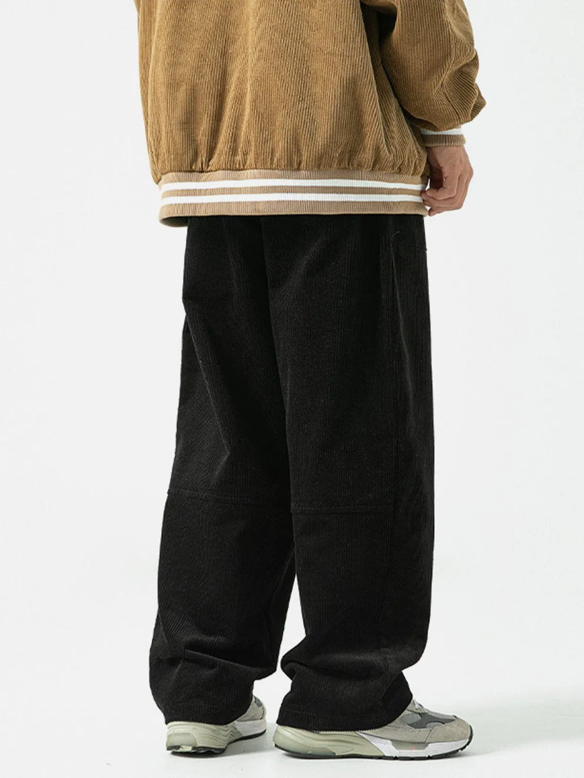 AlanBalen® - Embroidered Corduroy Pants