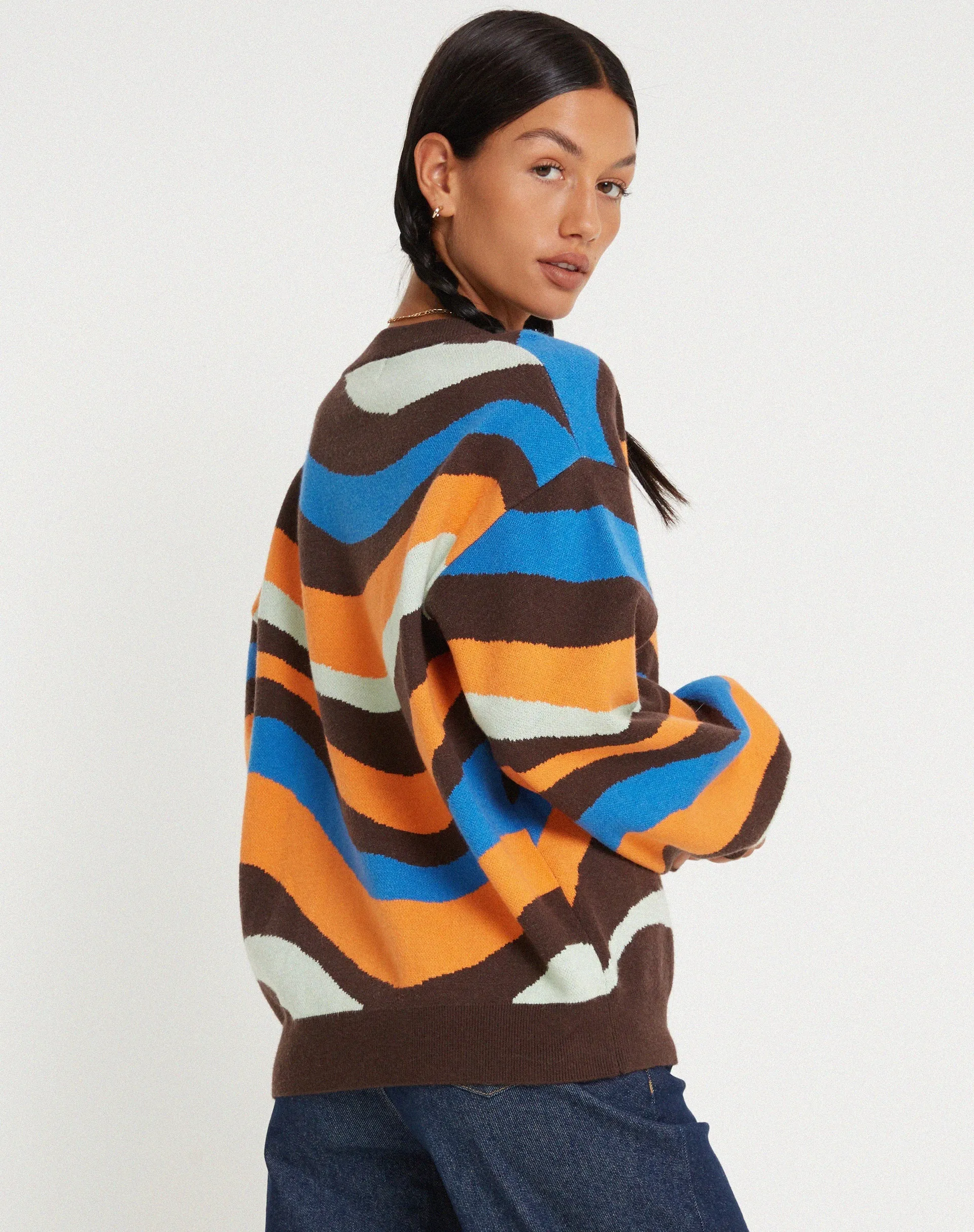 Ammaria Jumper in Wavy Rainbow