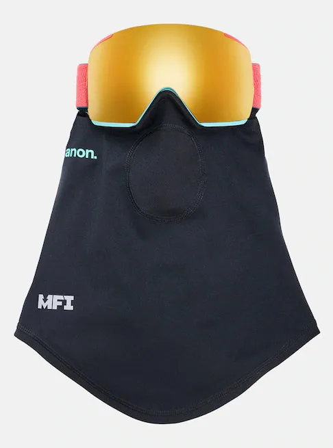 Anon M5 Goggles & MFI Face Mask & Spare Lens Low Bridge Fit 2024 Coral / Perceive Sun Bronze Lens