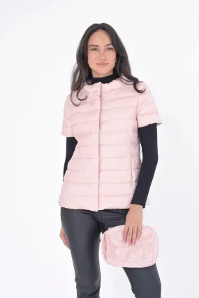 Anorak The Solid Short Sleeve Jacket Soft Pink