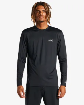 Arch Mesh Upf 50 Long Sleeve Surf Tee - Black