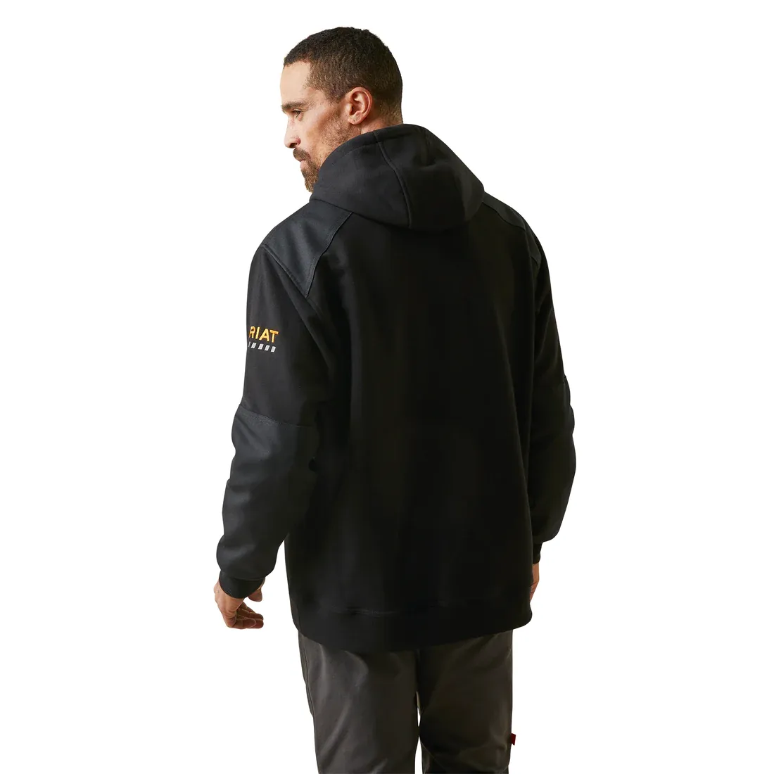 Ariat Men's Rebar Workman DuraCanvas Black Hoodie