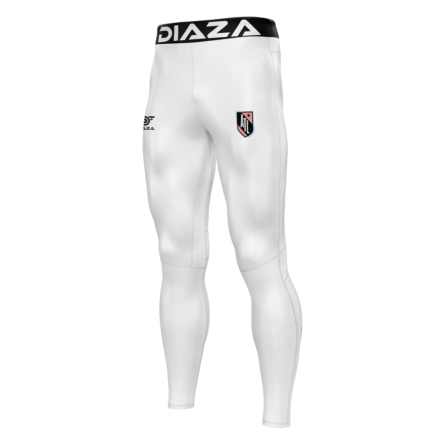 Athletic United Compression Pants Men White