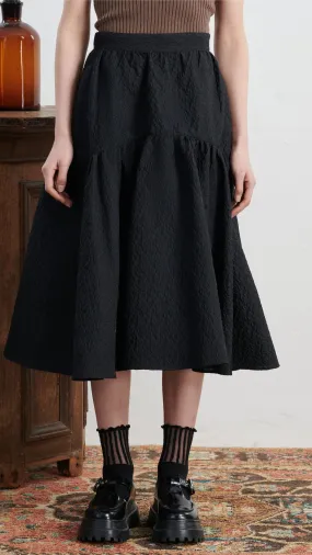 Balloon Midi Skirt