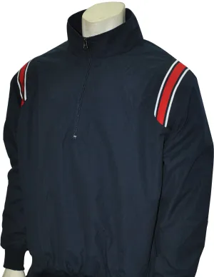 BBS320-Smitty Long Sleeve Microfiber Shell Pullover Jacket w/ Half Zipper - Available in 4 Color Combinations