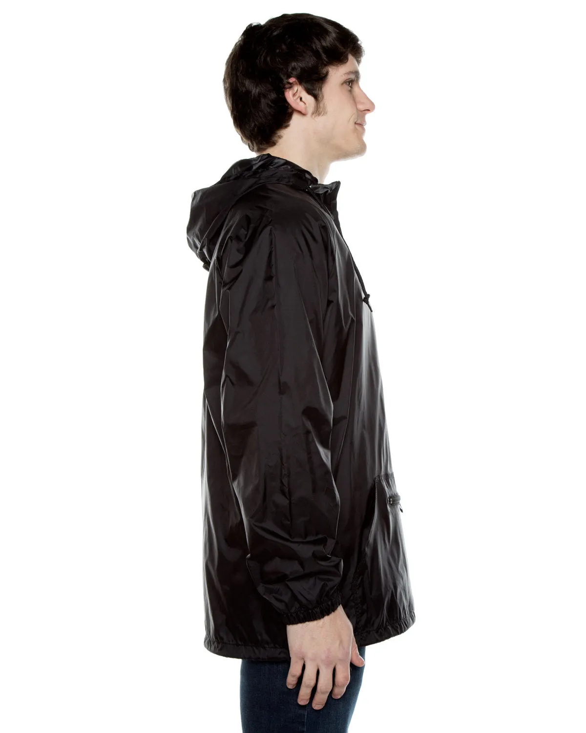 Beimar Drop Ship Unisex Nylon Packable Pullover Anorak Jacket