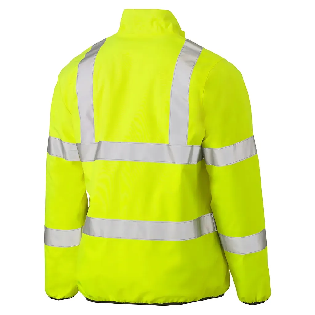 Bisley 333M6350H-YEL/2XL ANSI Type R Class 3 Reversible Puffer Jacket