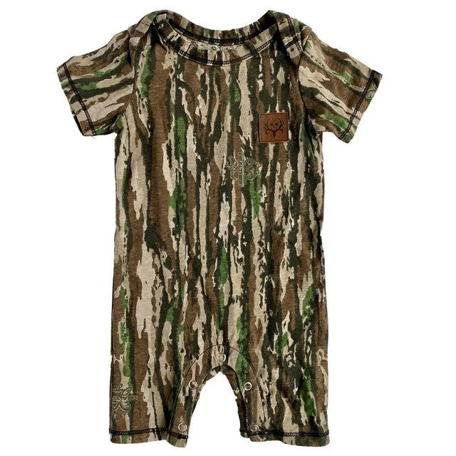 Bone Collector Raskulls Diaper/Romper Short Sleeve