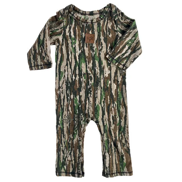 Bone Collector Raskulls Long Sleeve Romper