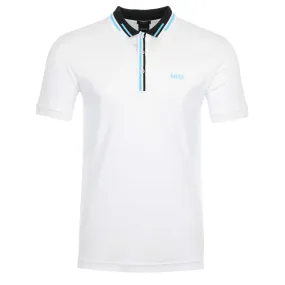 BOSS Paule1 Polo Shirt in White