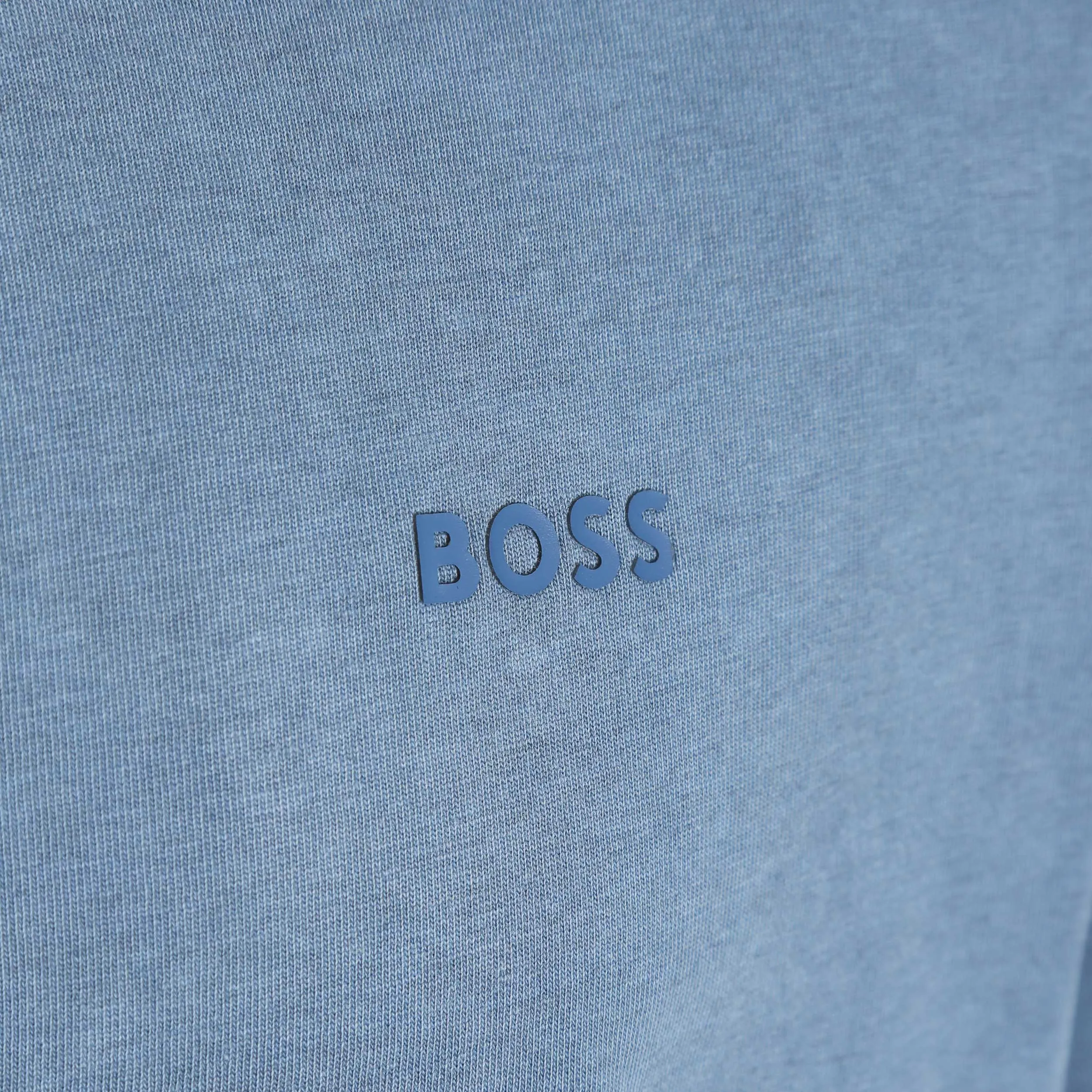 BOSS Pestructured Polo Shirt in Blue