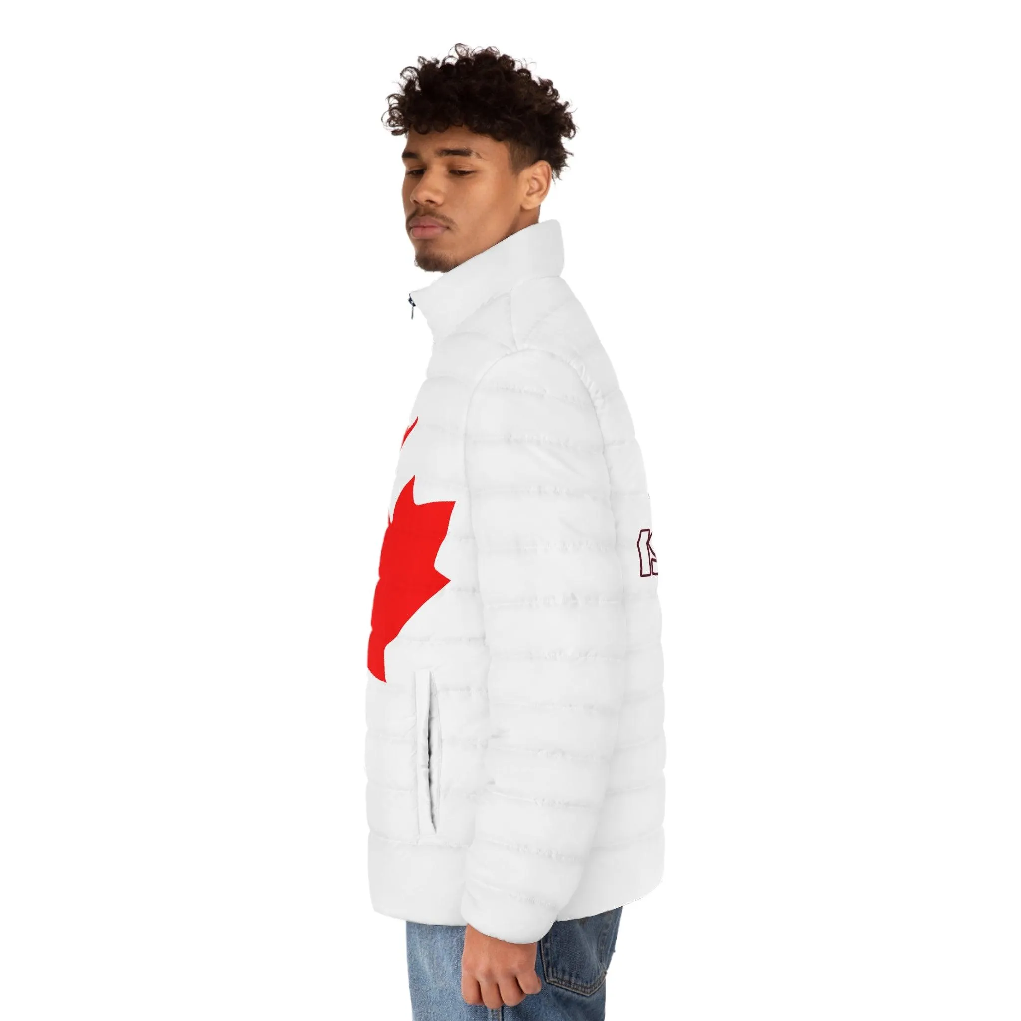 Canada Is Pucking Amazing! - Men's Puffer Jacket