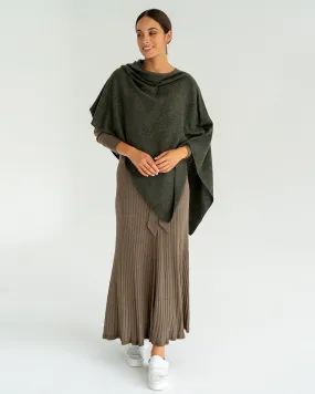 Cashmere Caplet - Khaki