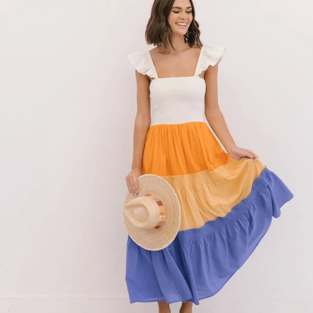 Citrus Rainbow Rio Dress