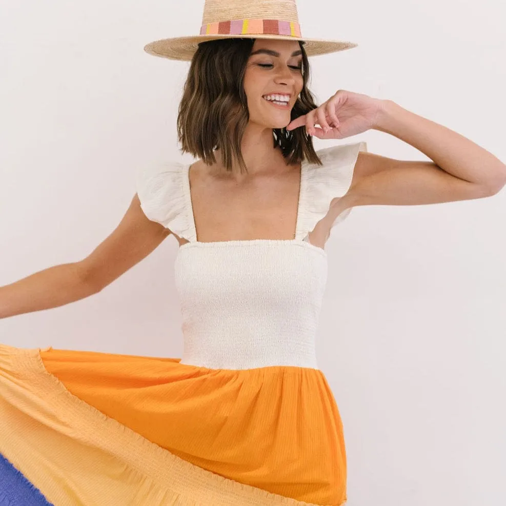 Citrus Rainbow Rio Dress