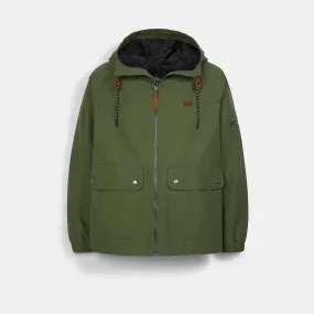 COACH Hooded Short Parka