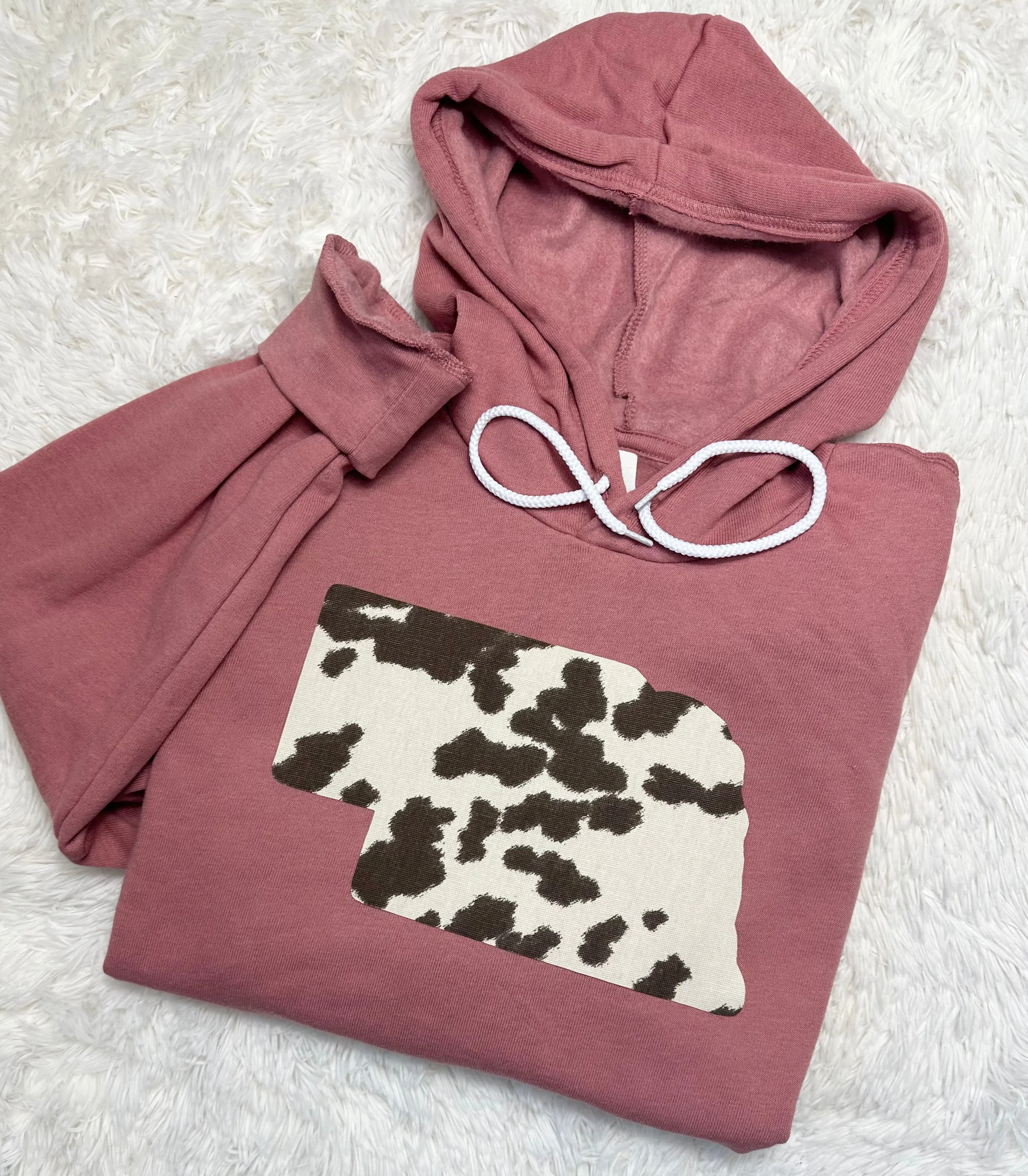 Cow State Premium Hoodie