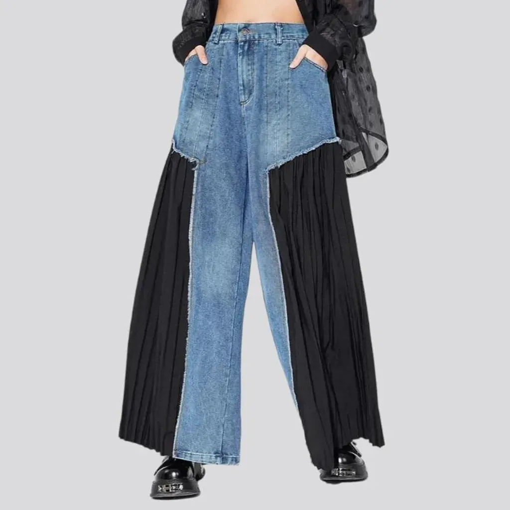 Culottes street women's denim pants