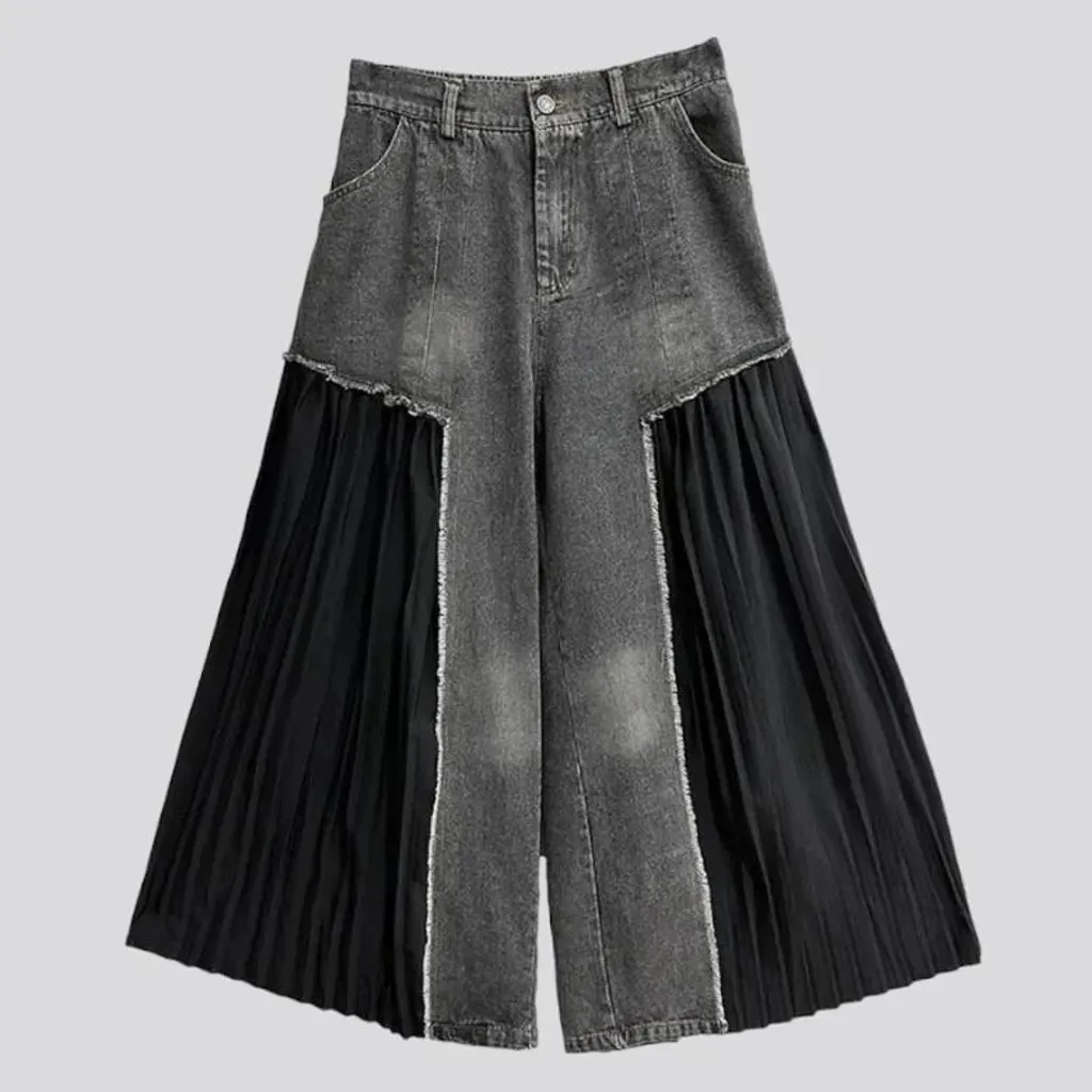 Culottes street women's denim pants