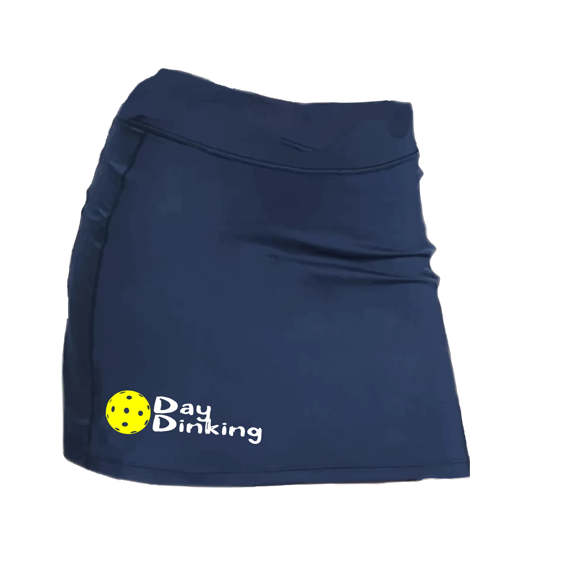 Day Dinking With Pickleballs (Colors Purple, Rainbow, White, Yellow, Red) | Women's Pickleball Skort