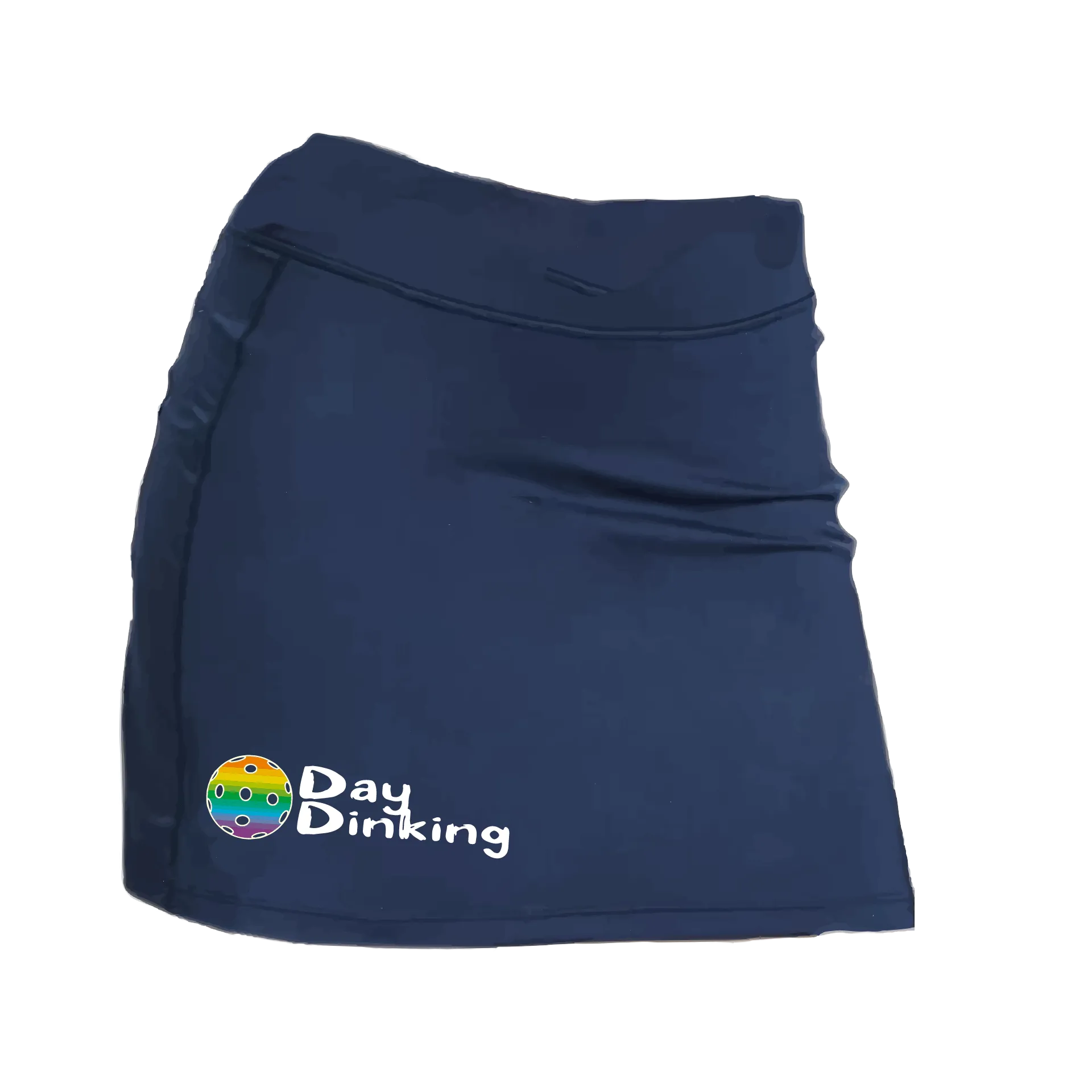 Day Dinking With Pickleballs (Colors Purple, Rainbow, White, Yellow, Red) | Women's Pickleball Skort