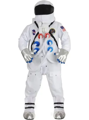 Deluxe White NASA Astronaut Mens Costume