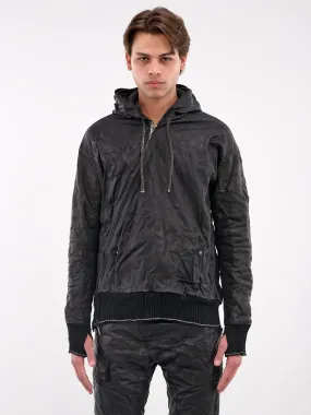 Displacement Hooded Parka Jacket (4834-BISON-FG-BLACK)