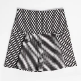 Dot Drop Waist Skirt