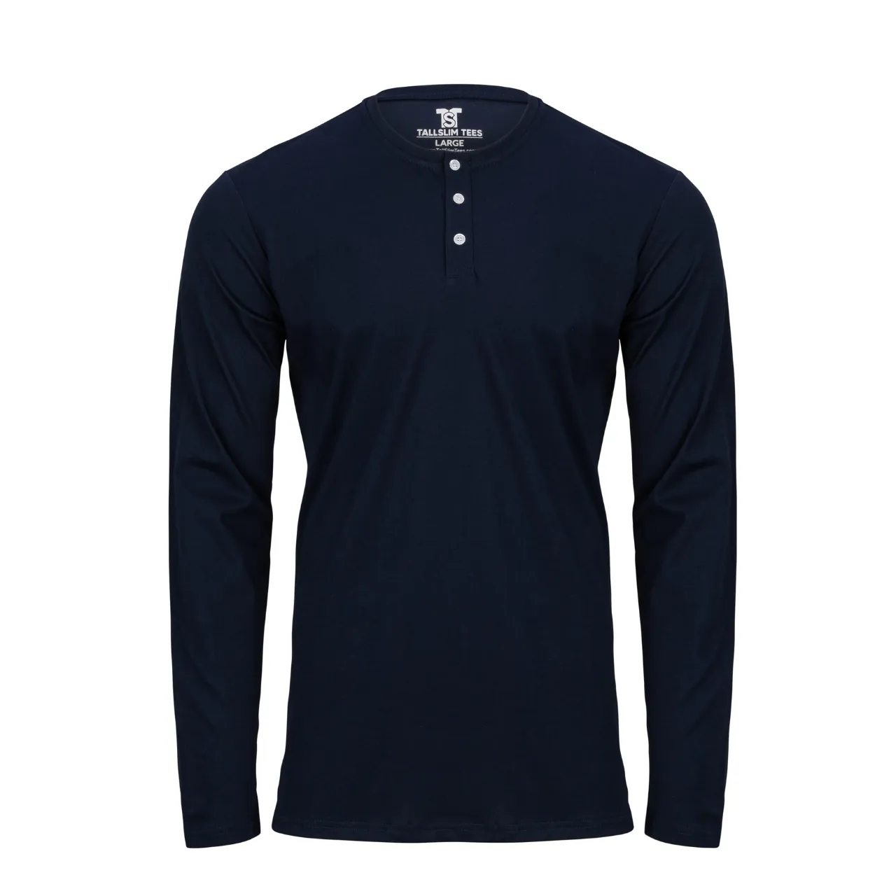 Dual Blend Henley Long Sleeve