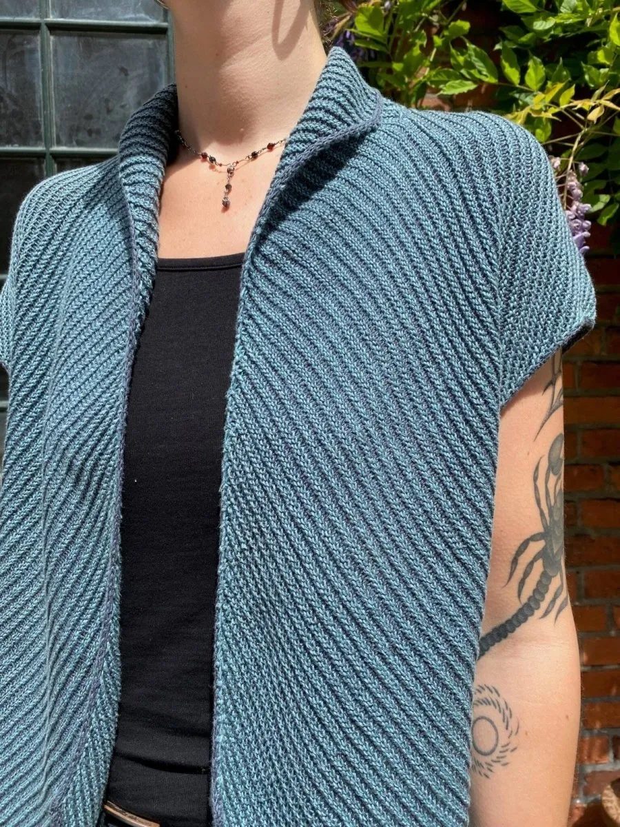 Duet vest by Hanne Falkenberg, knitting pattern