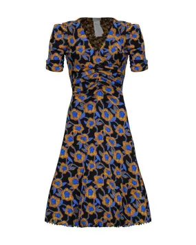 DVF Koren Reversible Print Dress