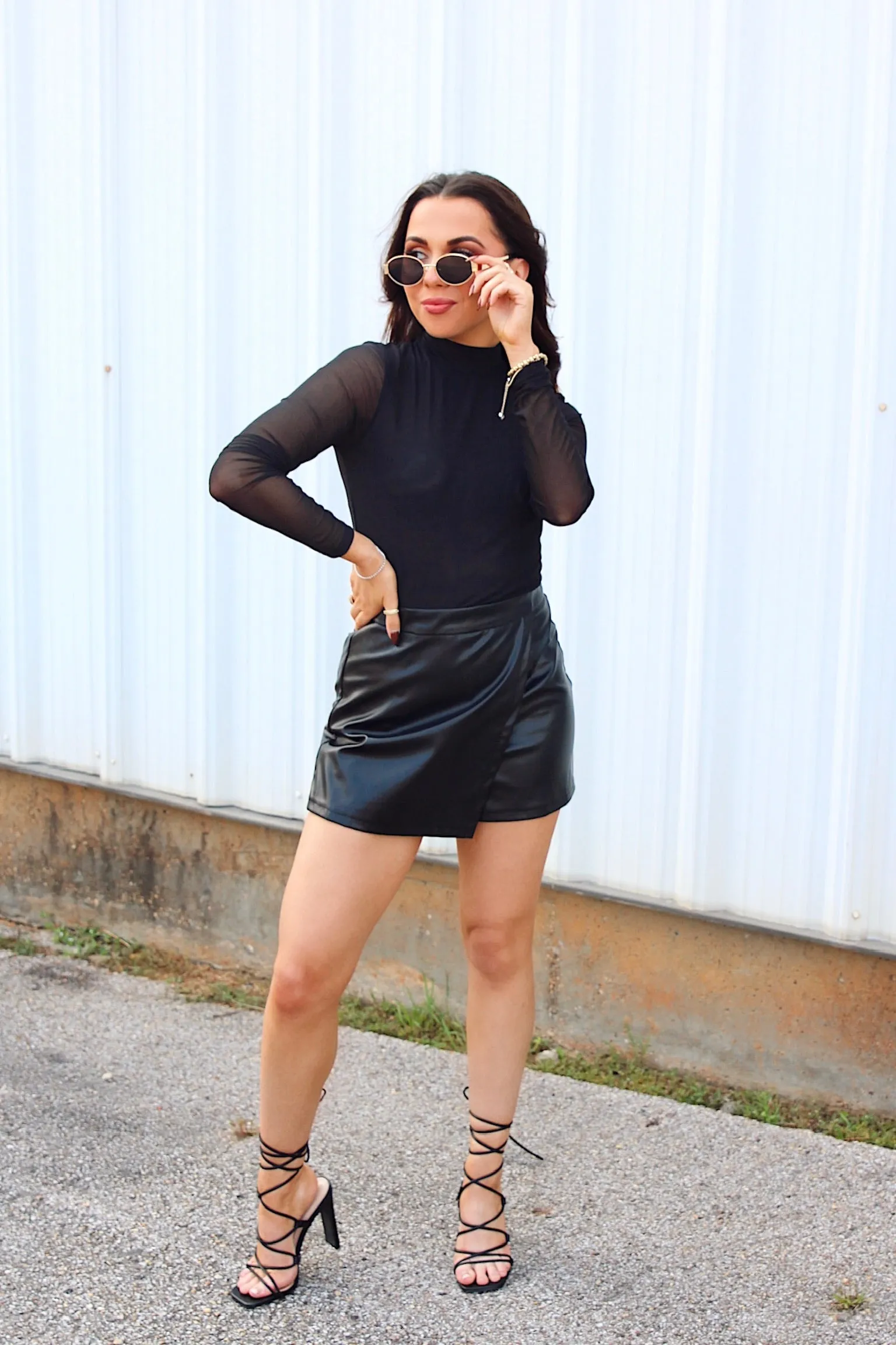 Enticing Endeavors Skort Romper