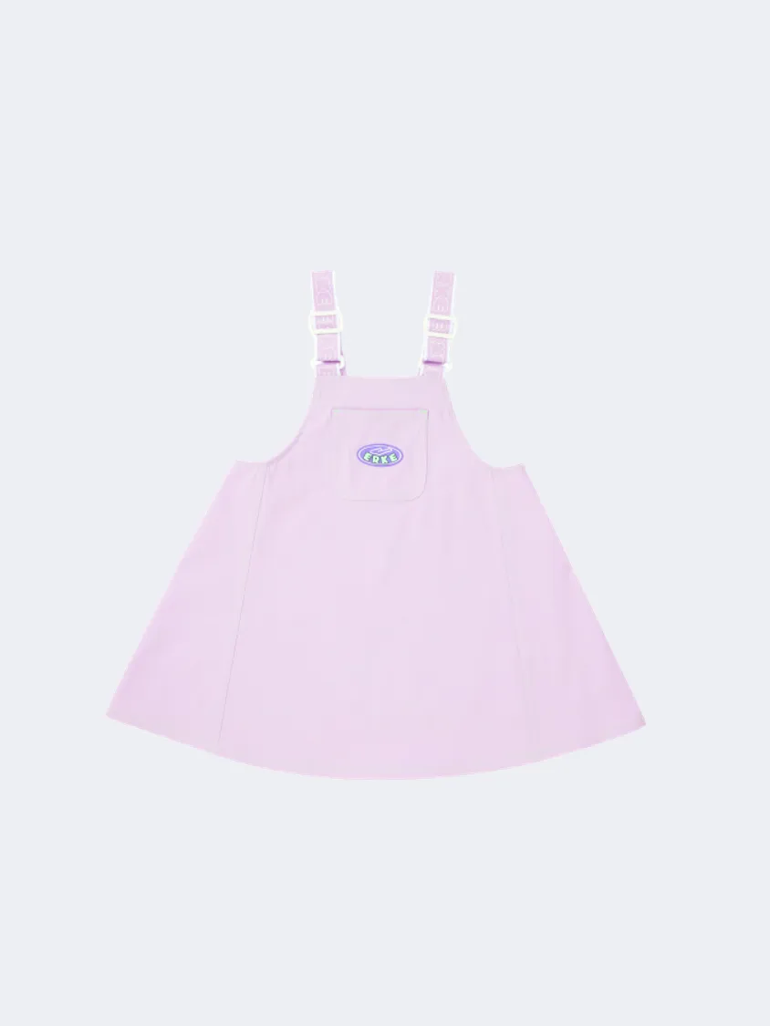 Erke Suspender Little-Girls Lifestyle Skirt Light Purple