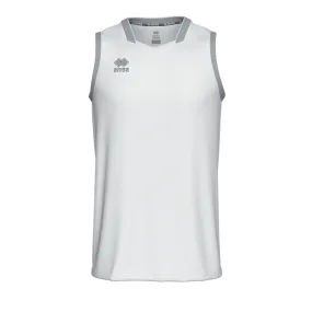 ERREA MAGIC BASKETBALL VEST WHITE GREY