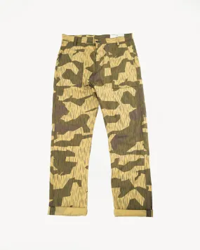 Fatigue Pants Splinter Camo - Yellow