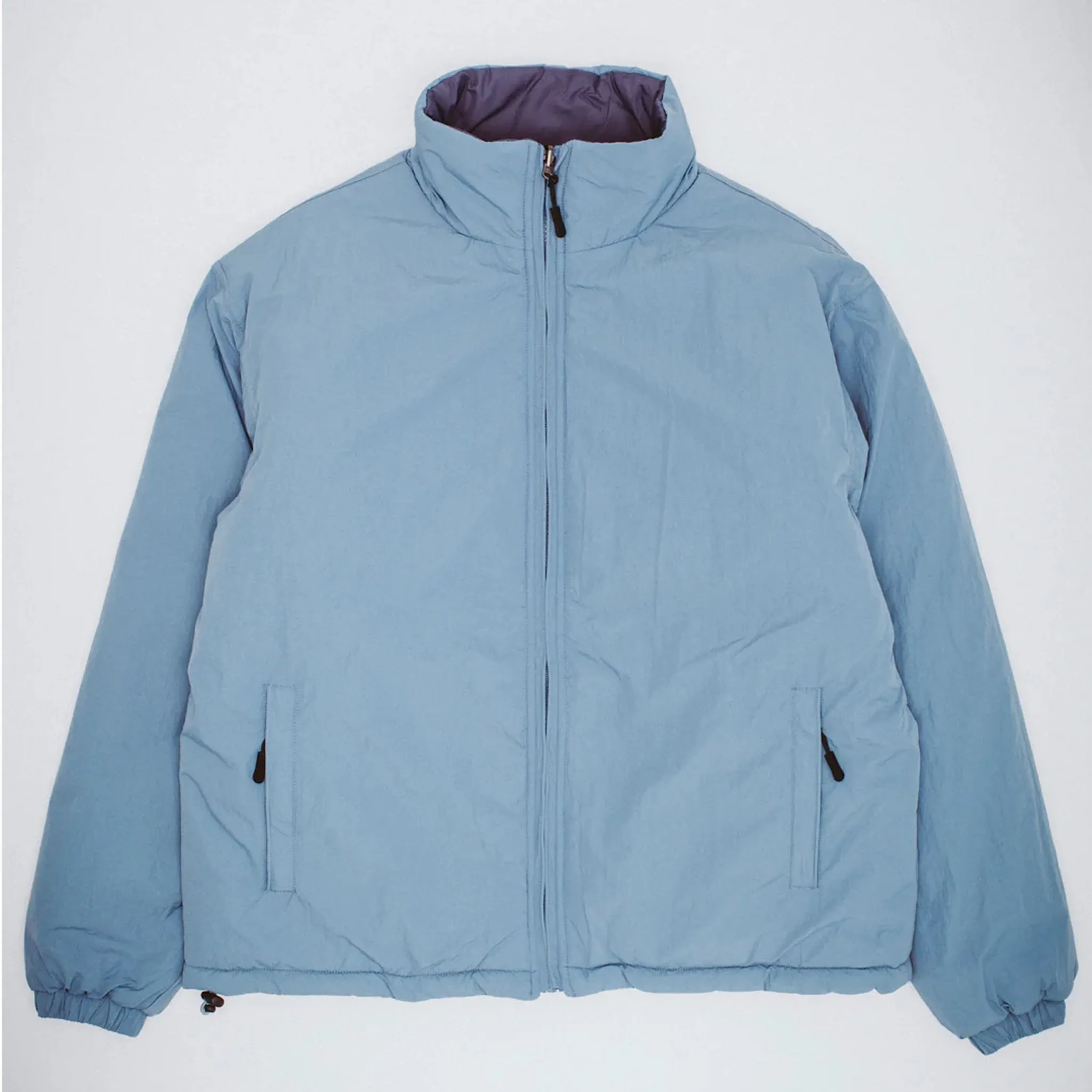 Fucking Awesome - Reverse Puffer Jacket - Blue