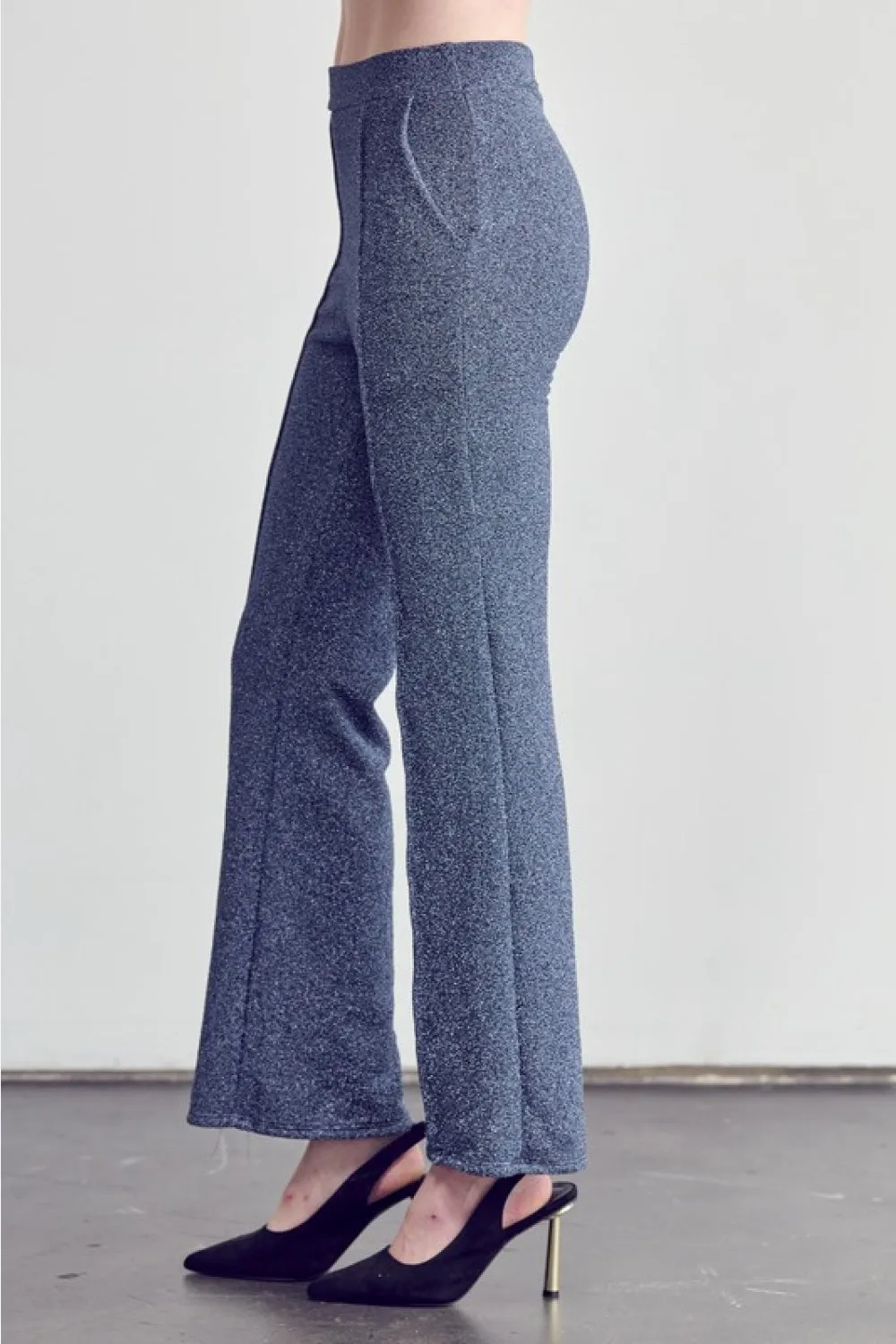 Full Size Center Seam Straight Leg Pants in Denim