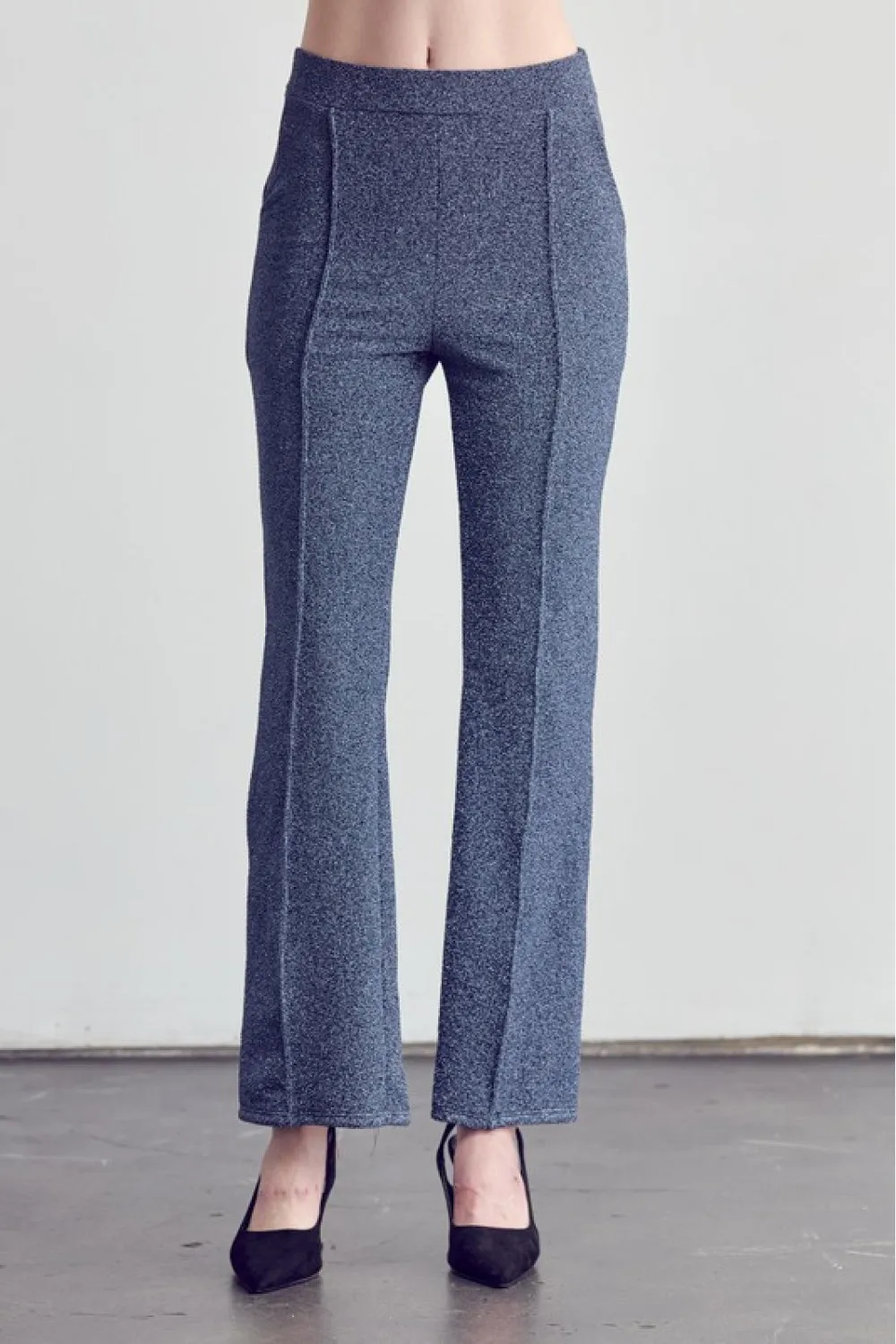 Full Size Center Seam Straight Leg Pants in Denim