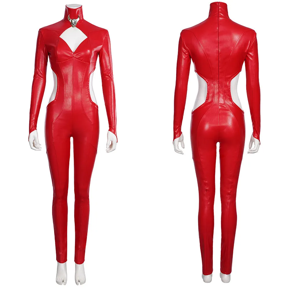 Future Fight-Satana Jumpsuit Romper Outfits Halloween Carnival Suit Cosplay Costume