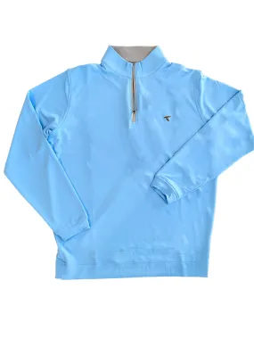 GenTeal - Performance 1/4 Zip- Heritage Blue