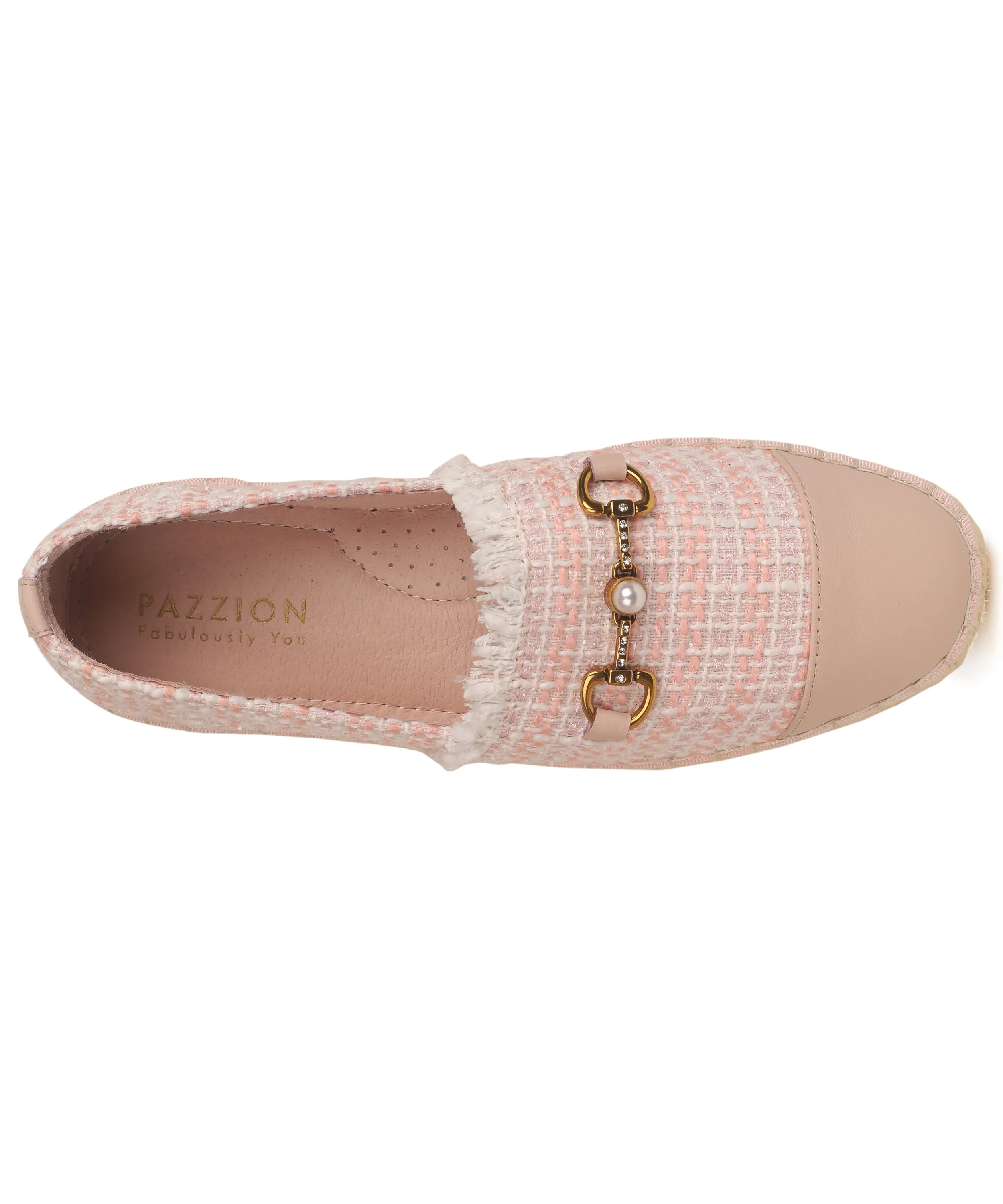 Gold-Tone Buckle Espadrilles