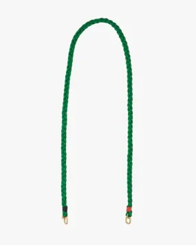 Green Braided Sailcord Crossbody Strap