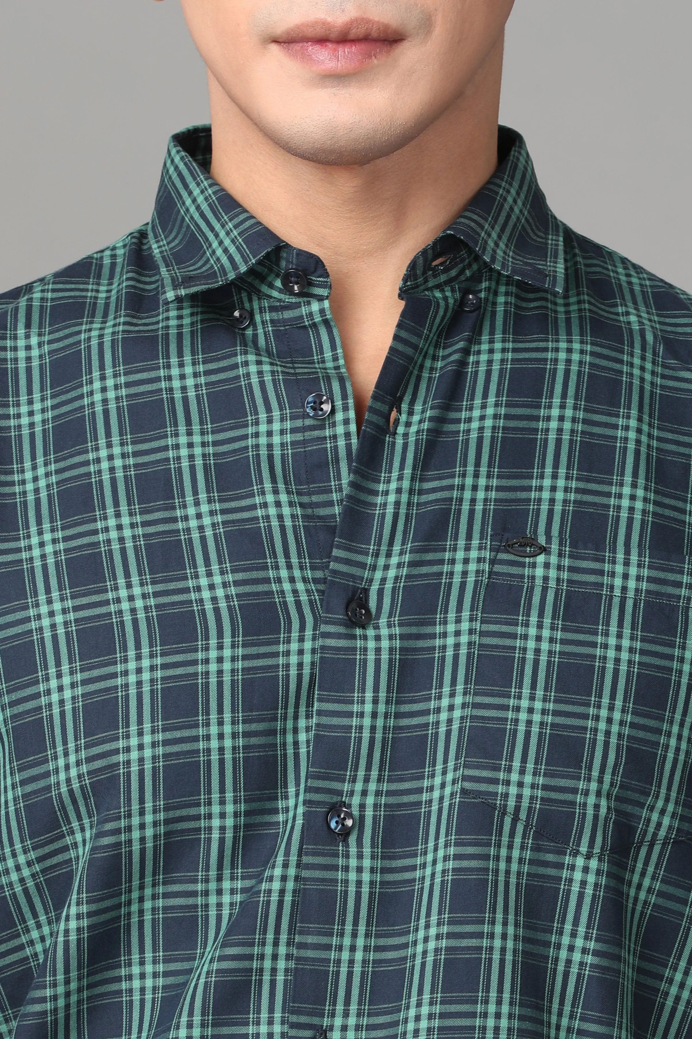 Green Checks Shirts