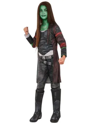 Guardians of the Galaxy Girls Deluxe Gamora Costume