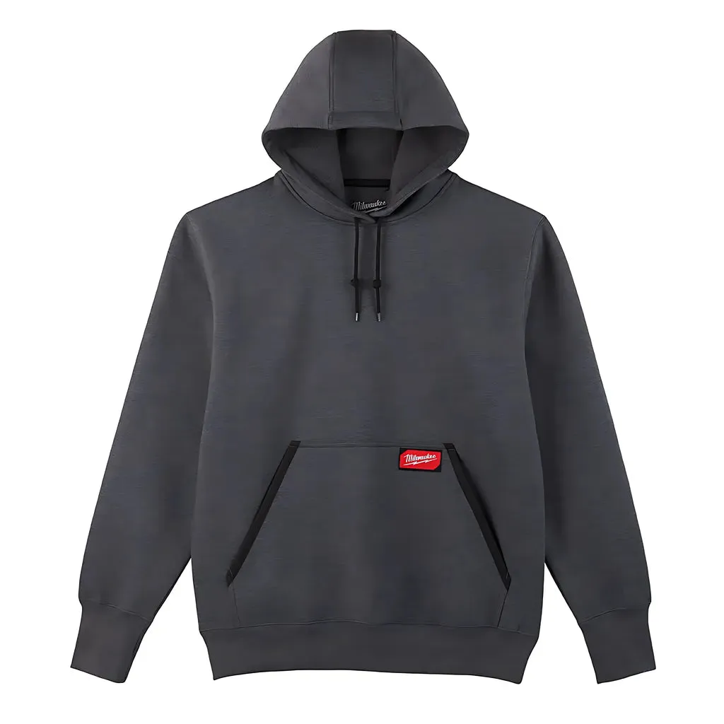 Heavy Duty Pullover Hoodie - Gray L