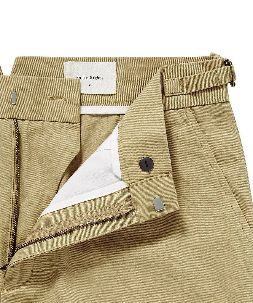 High Waisted Trousers - Tan