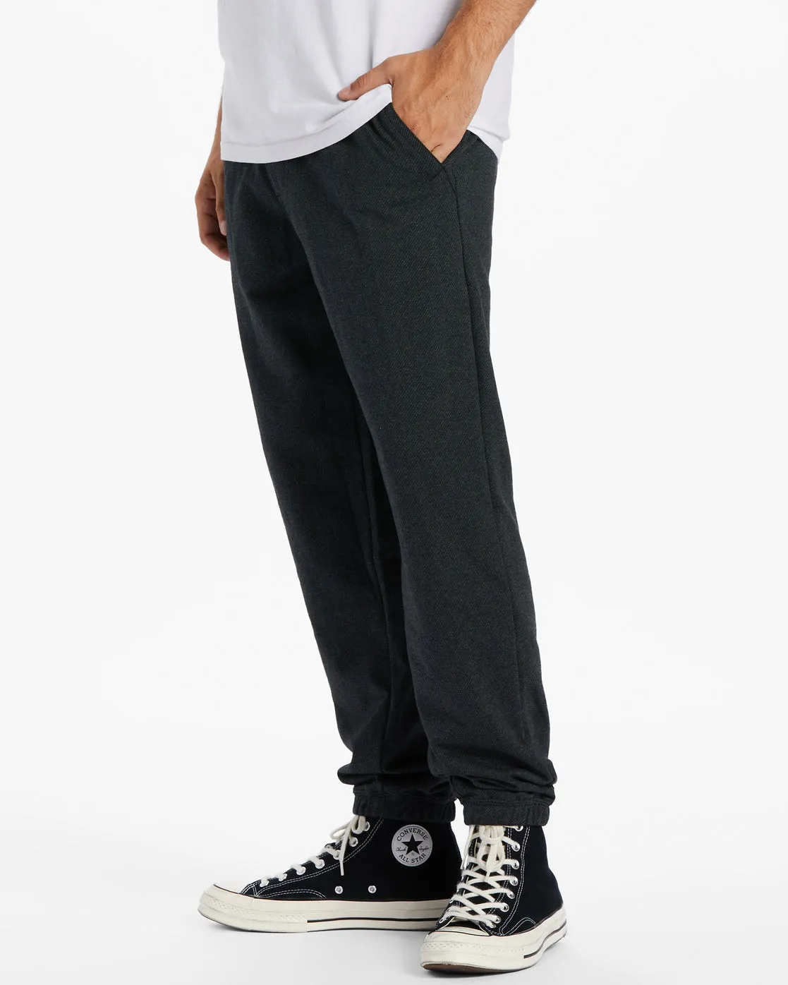 Hudson Fleece Sweatpants - Black